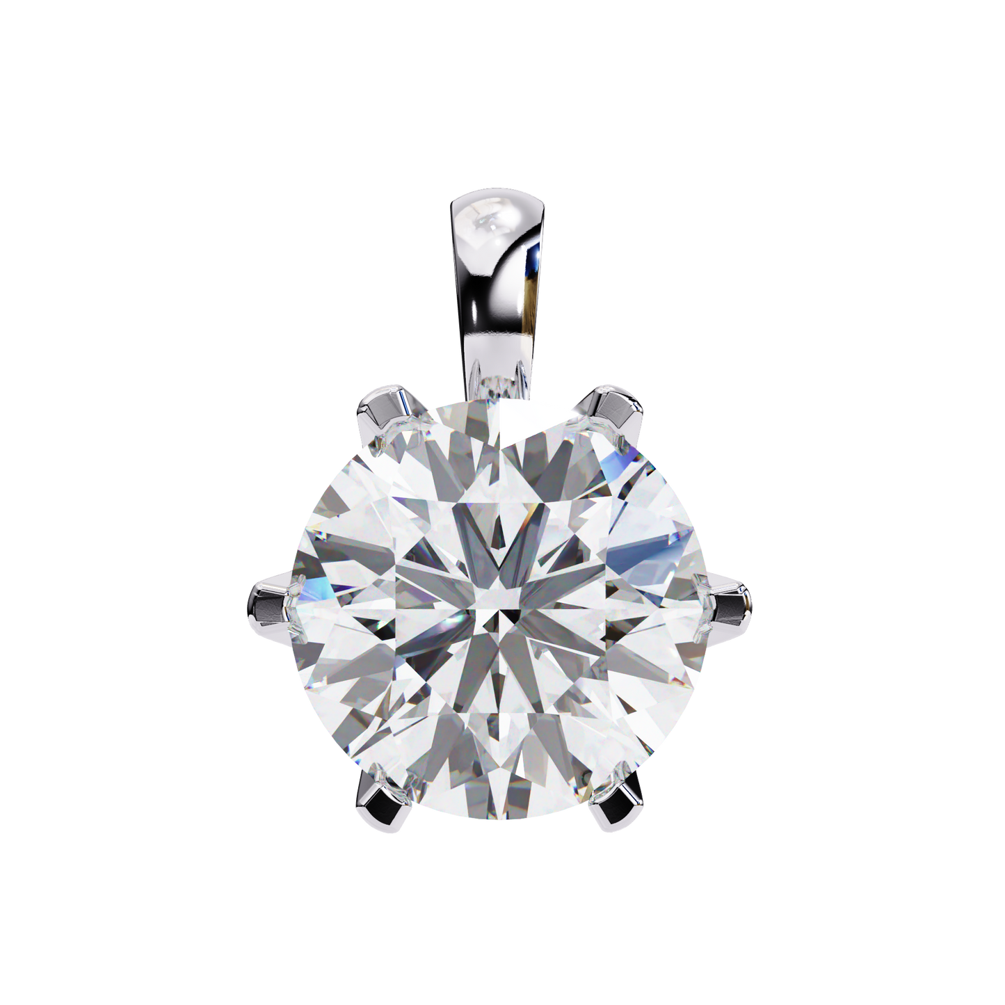 pendentif diamant floris céleste