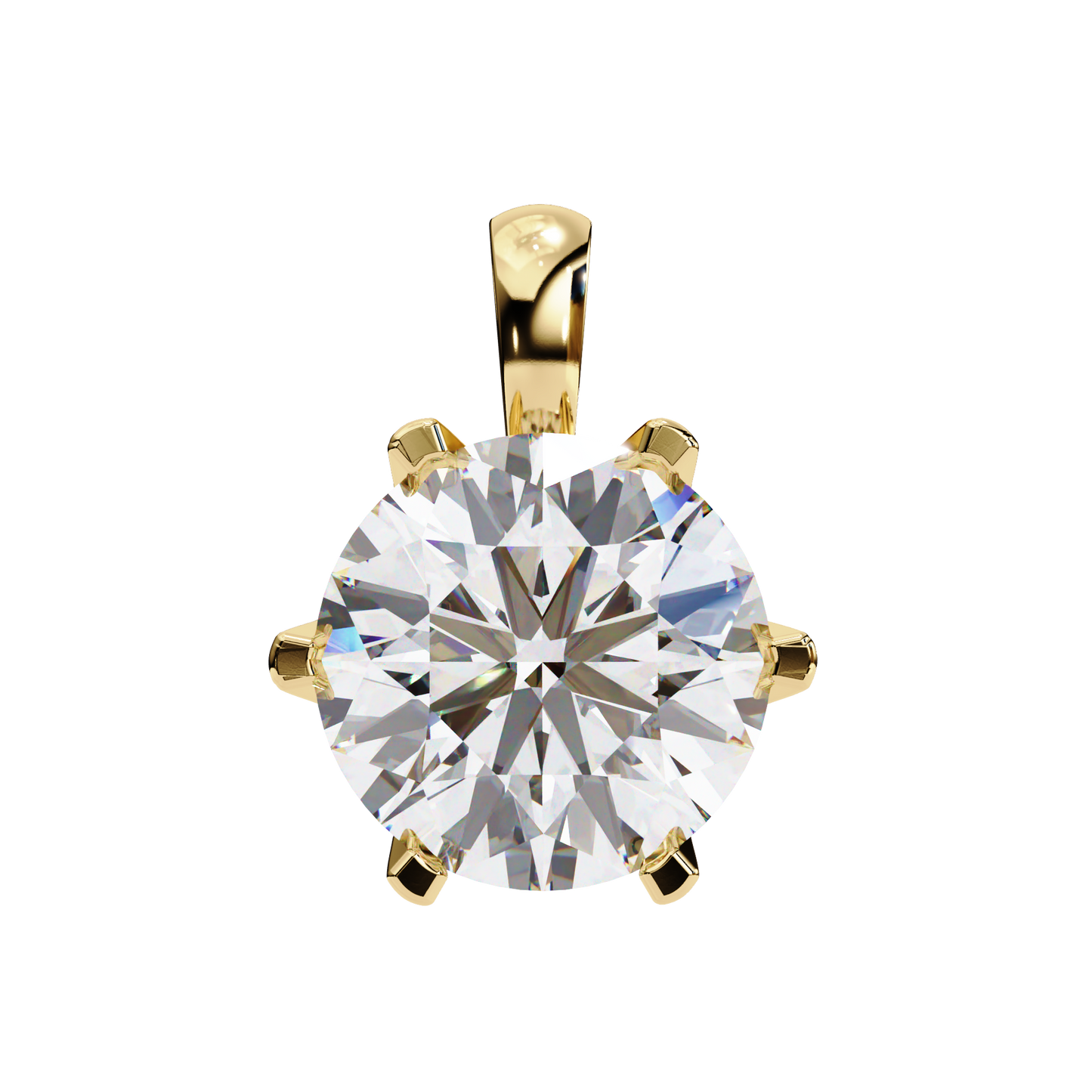 pendentif diamant floris céleste