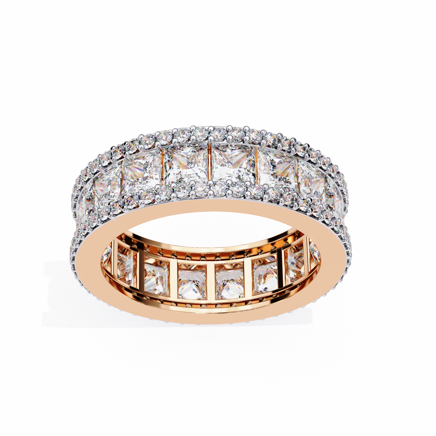 lustre princess diamond ring - espira fine gems