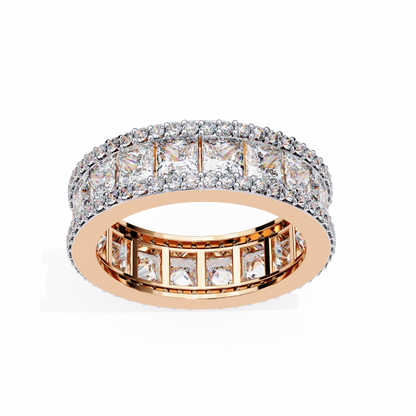 Lustre Princess Diamond Ring - Espira Fine Gems