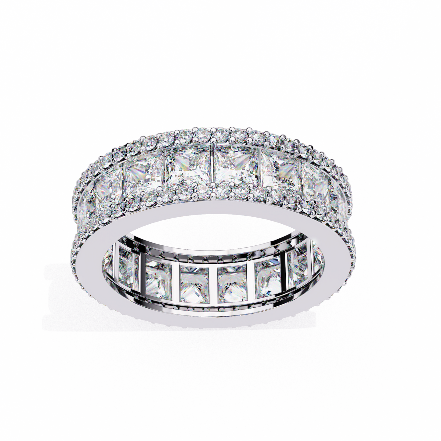 lustre princess diamond ring - espira fine gems