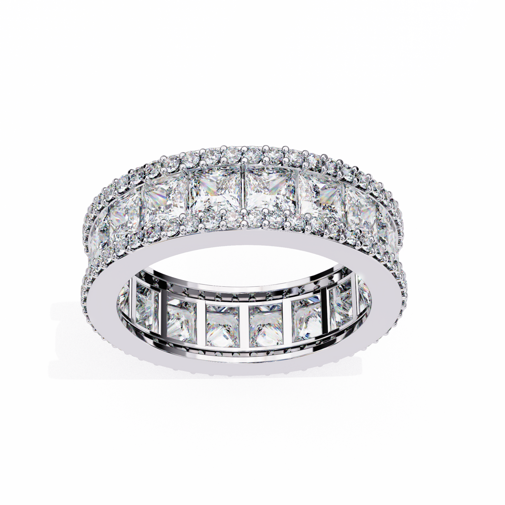 Lustre Princess Diamond Ring - Espira Fine Gems