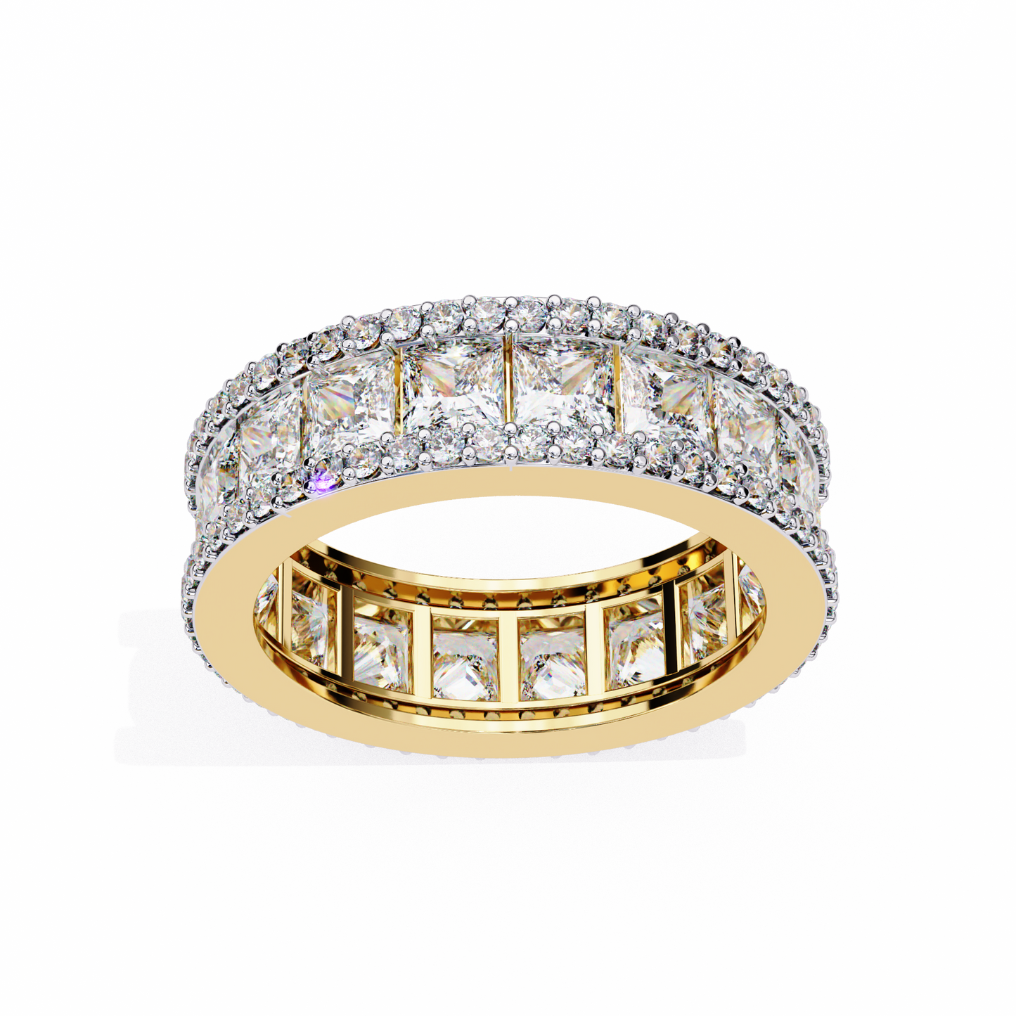 lustre princess diamond ring - espira fine gems