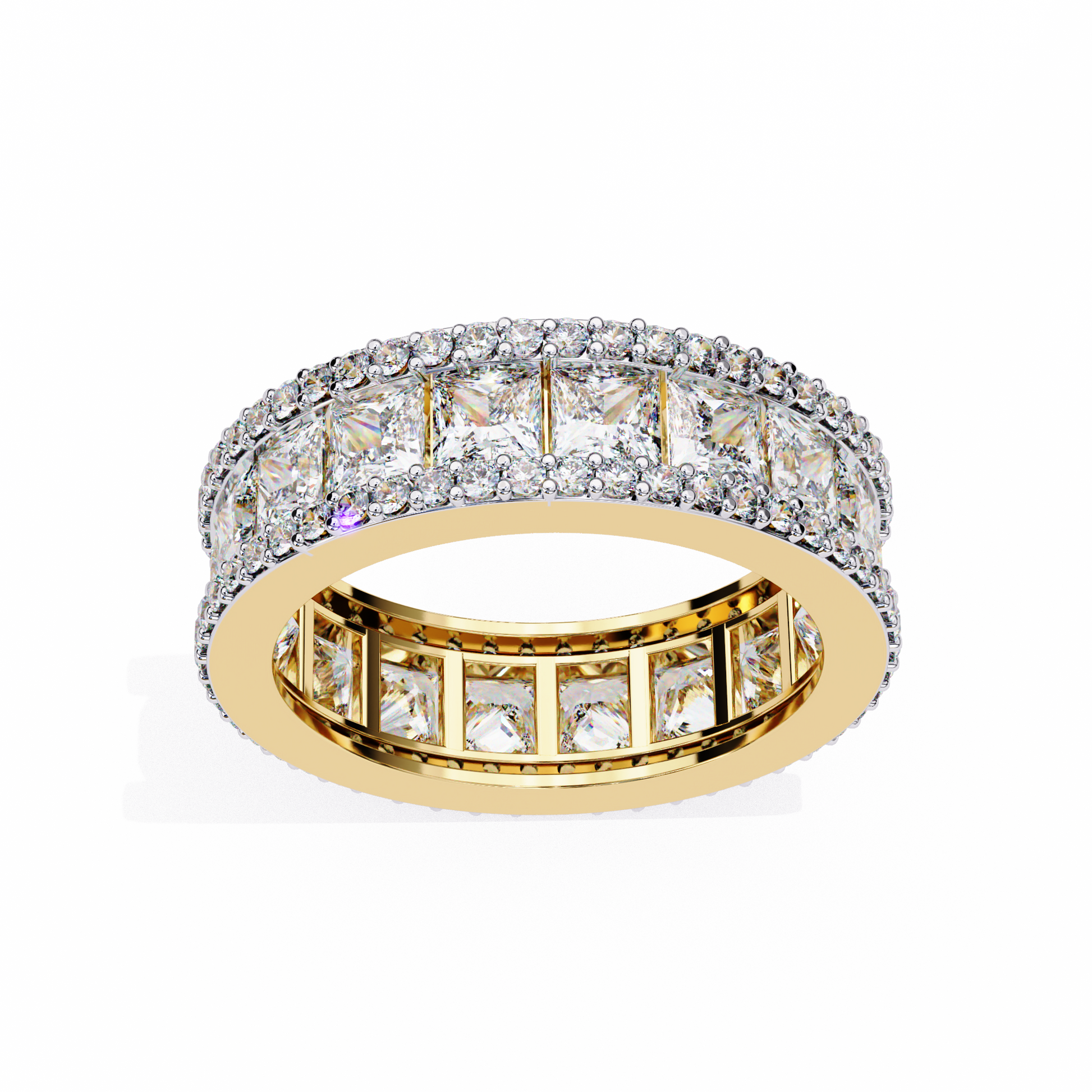 Lustre Princess Diamond Ring - Espira Fine Gems