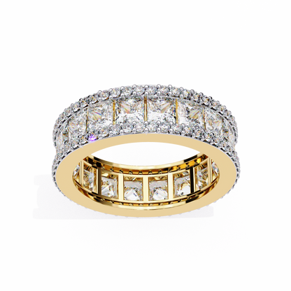 Lustre Princess Diamond Ring - Espira Fine Gems