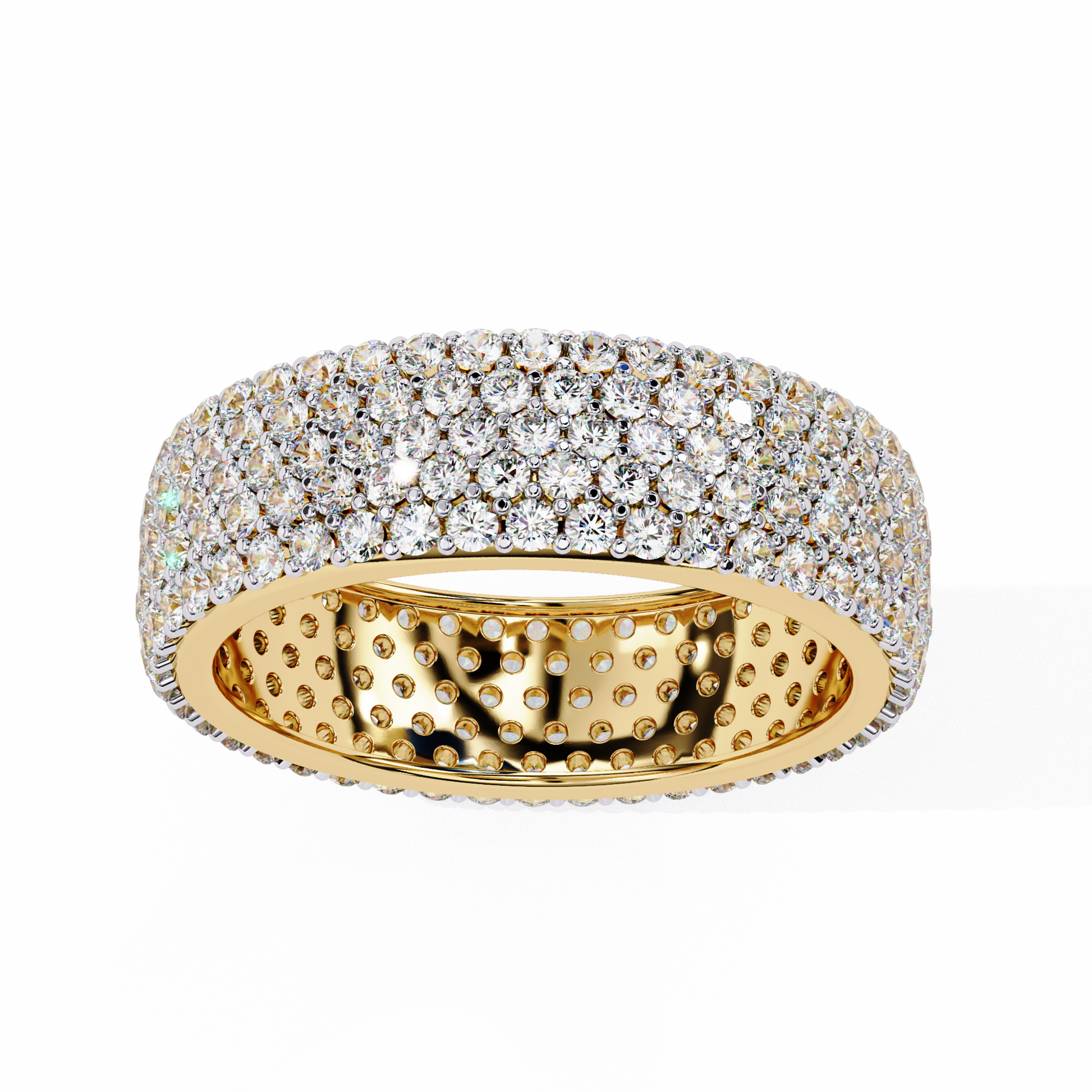 Royal Drip Round Diamond Ring - Espira Fine Gems