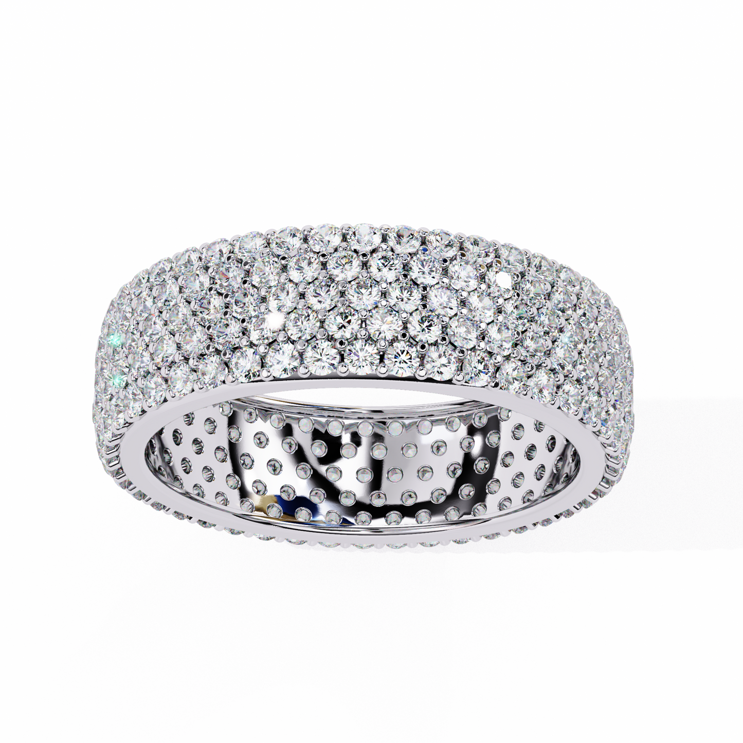 royal drip round diamond ring - espira fine gems