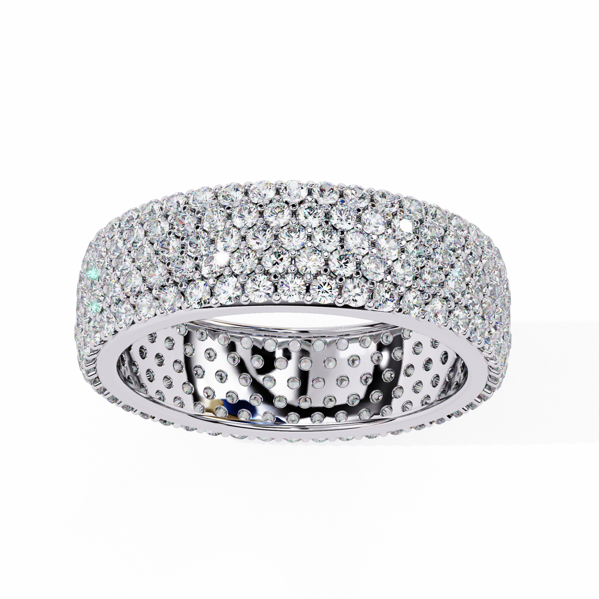 Royal Drip Round Diamond Ring - Espira Fine Gems