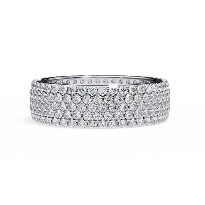 Royal Drip Round Diamond Ring - Espira Fine Gems