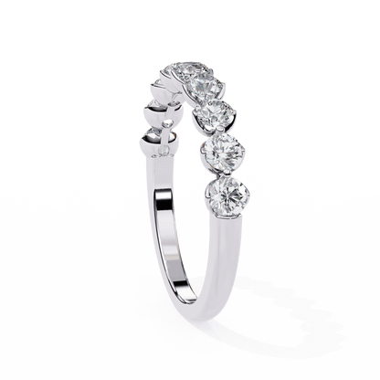 Flash Round Diamond Ring - Espira Fine Gems