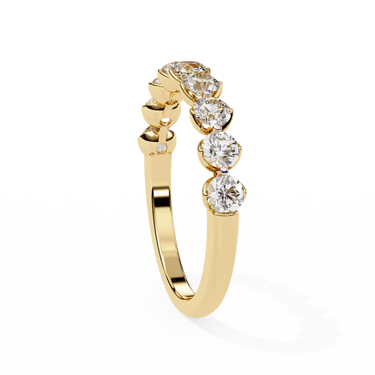 Flash Round Diamond Ring - Espira Fine Gems