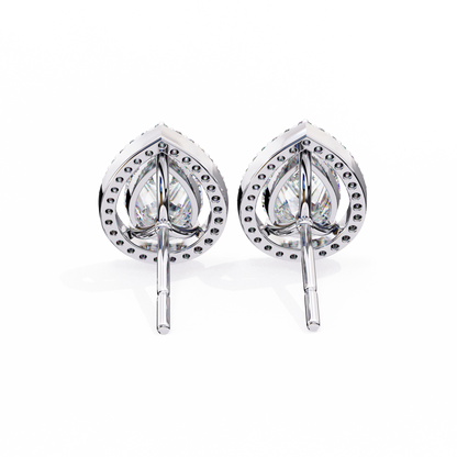 Allure Pear Diamond Earrings