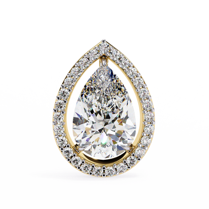 Allure Pear Diamond Earrings