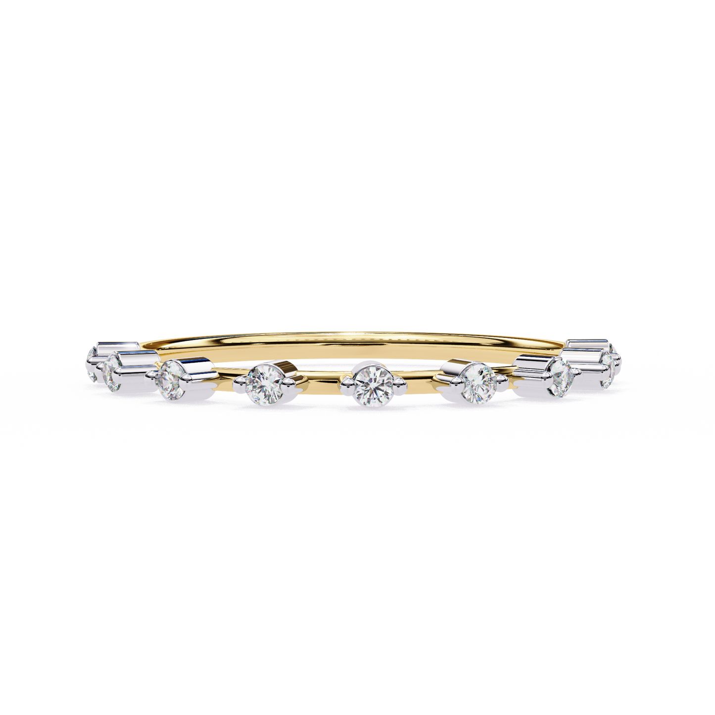 nova nine round diamond ring