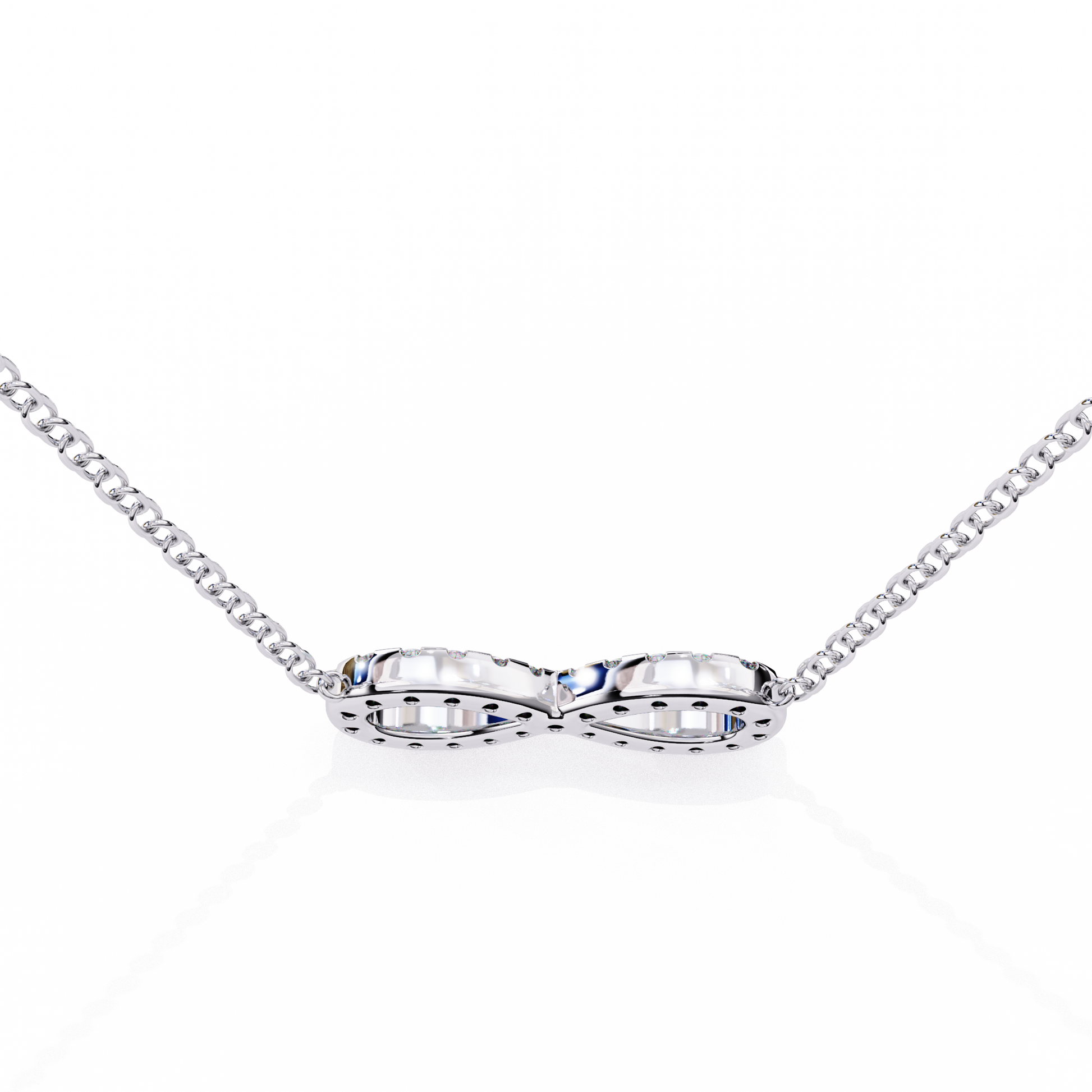 Luxe Infinity Diamond Pendant - Espira Fine Gems