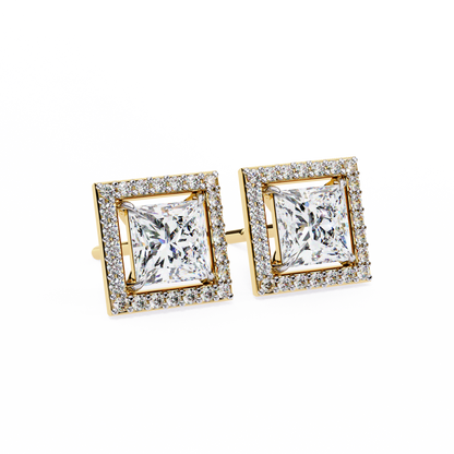 Allure Princess Diamond Earrings