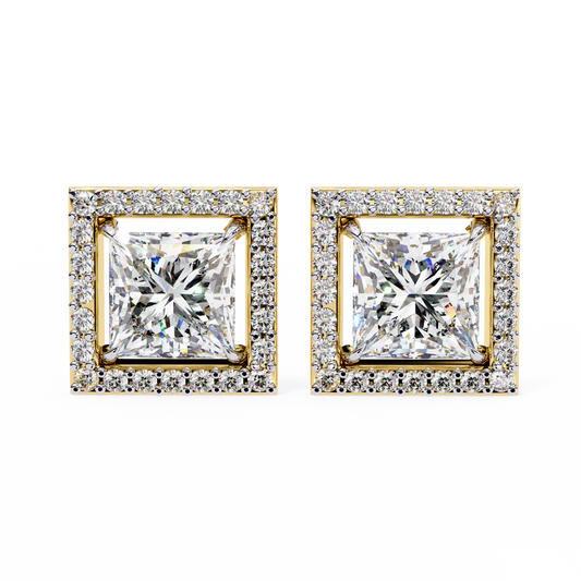 Allure Princess Diamond Earrings