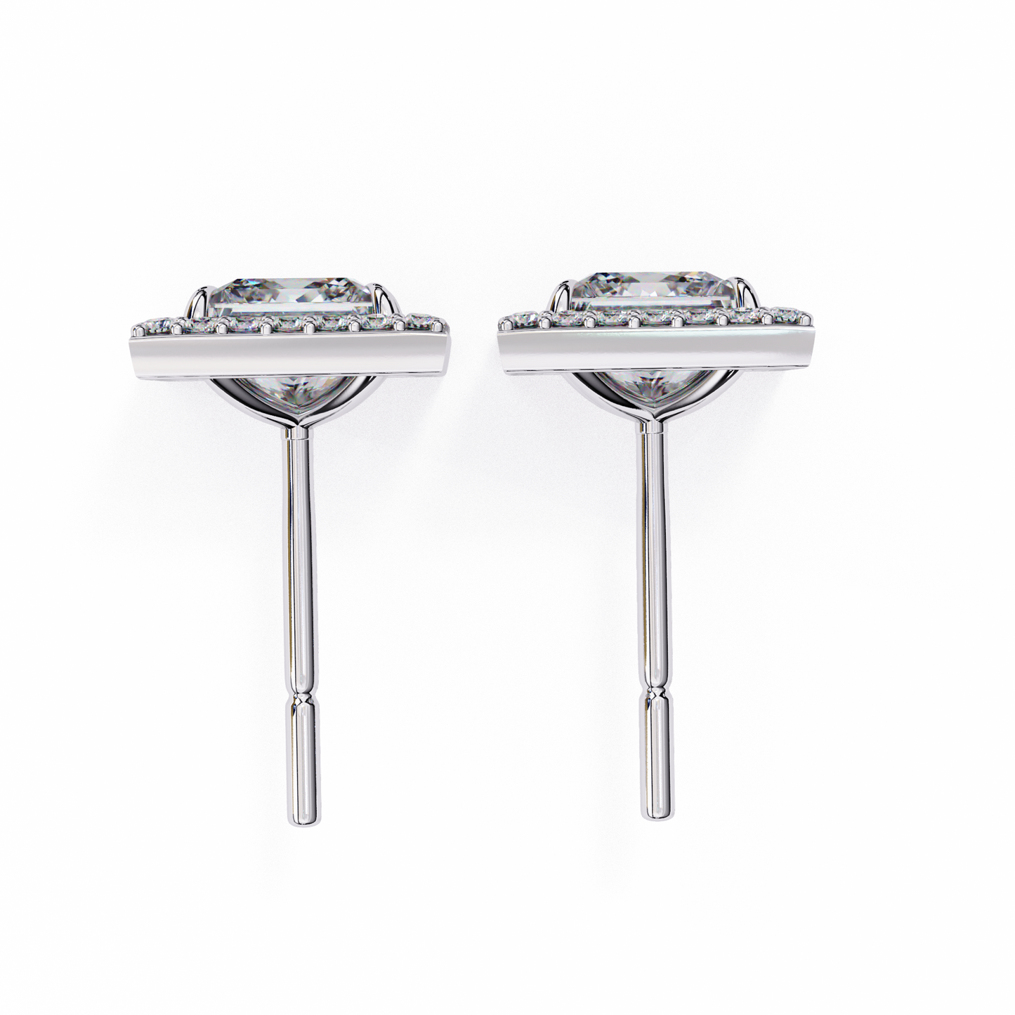 boucles d'oreilles allure princess diamond