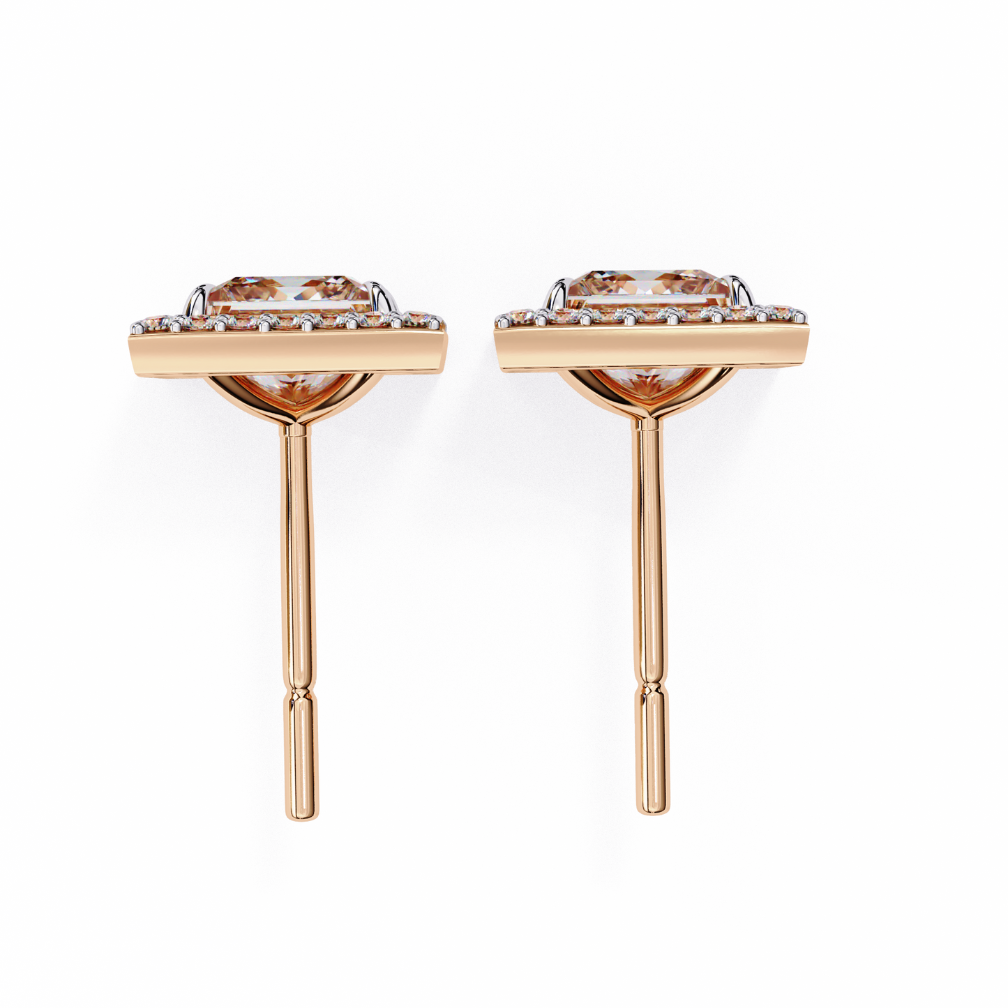 allure princess diamond earrings