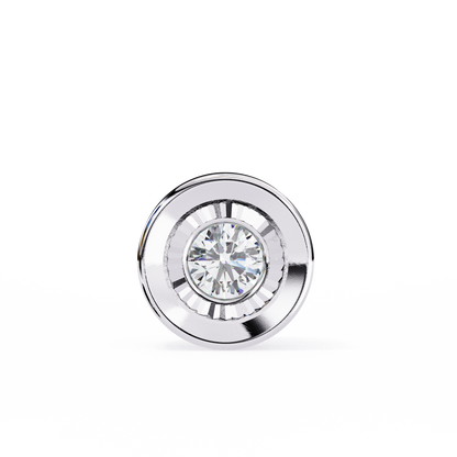 Pendentif Luxe Circle en diamant