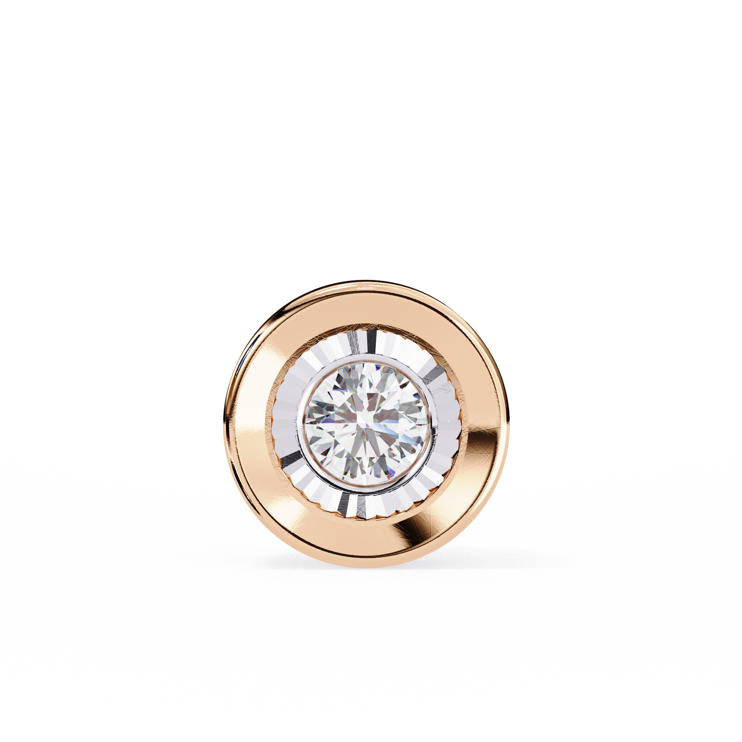 pendentif luxe circle en diamant