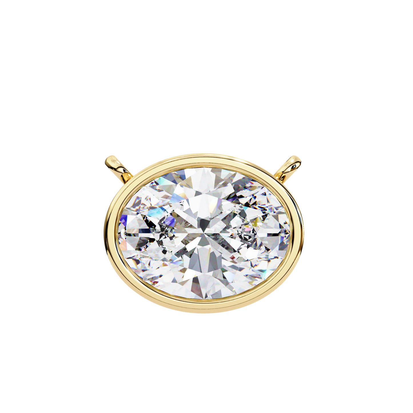 pendentif diamant floris céleste