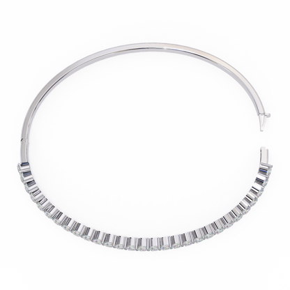 SoulLink Pear Cuff Diamond Bracelet