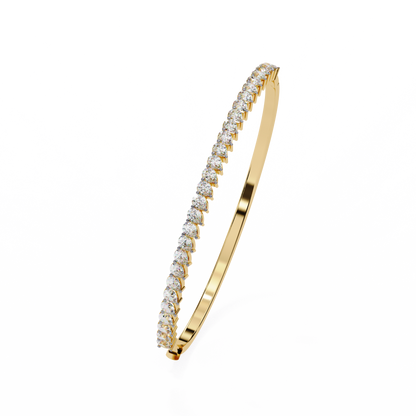 SoulLink Pear Cuff Diamond Bracelet
