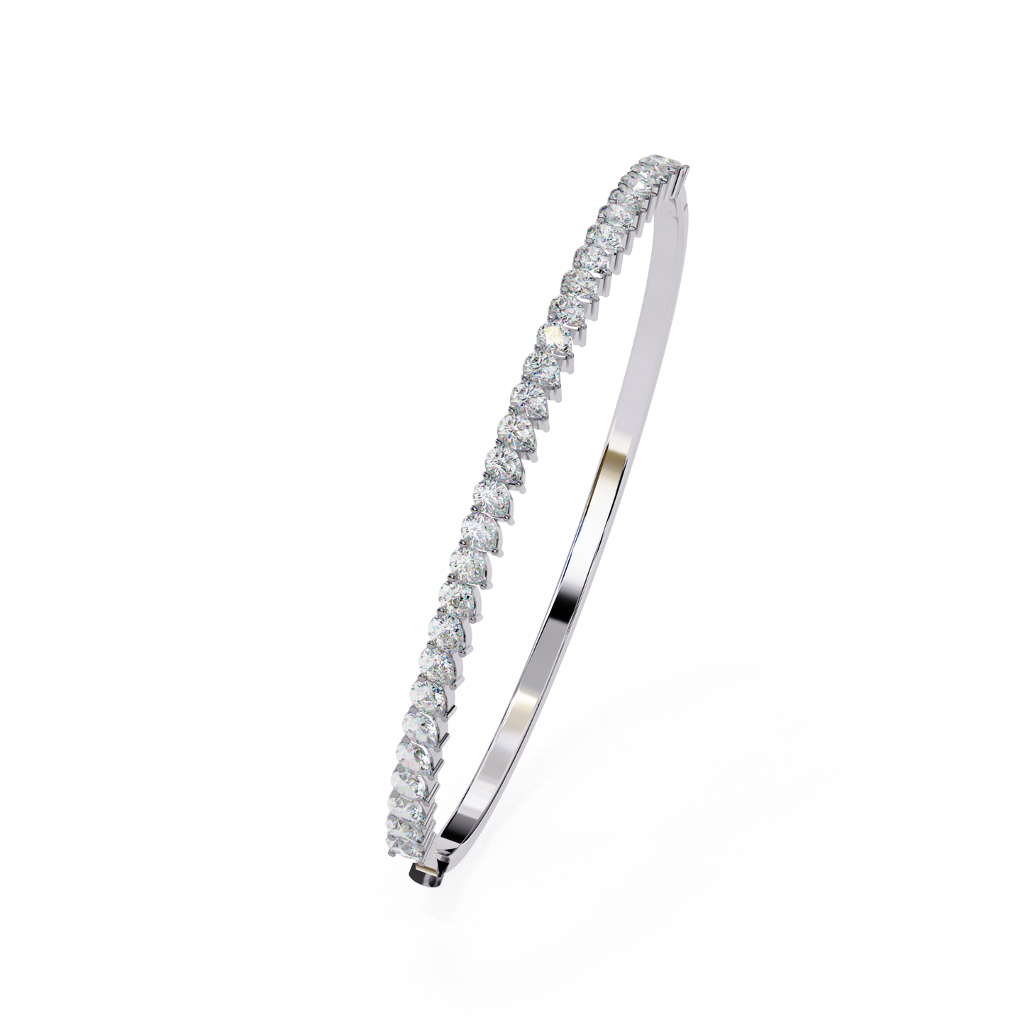 soullink pear cuff diamond bracelet