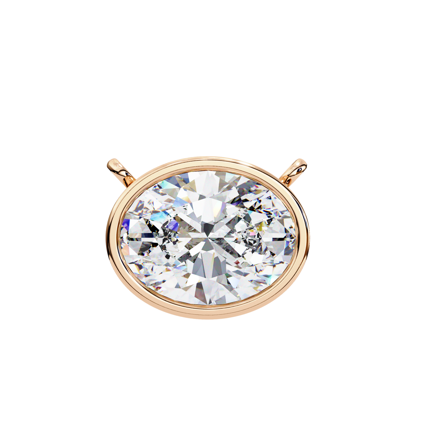 pendentif diamant floris céleste