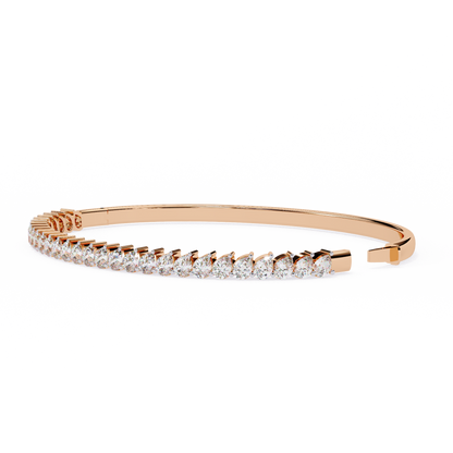 SoulLink Pear Cuff Diamond Bracelet