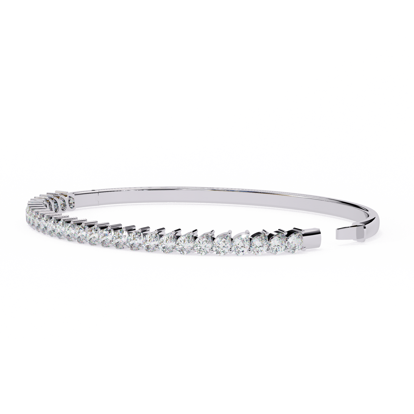 soullink pear cuff diamond bracelet