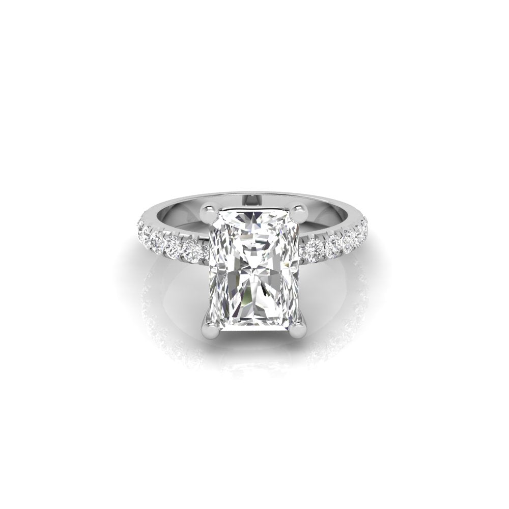 paradise radiant diamond ring