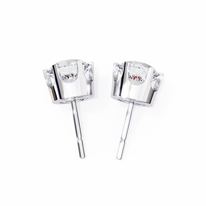 Boucles d'oreilles en diamants Spark d'Eterna