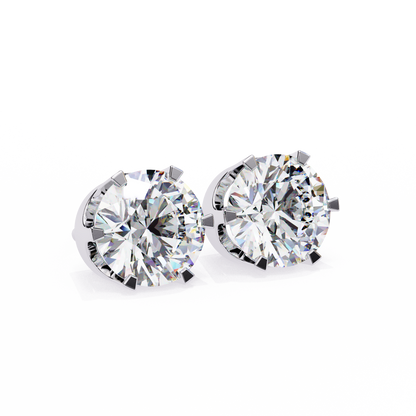 Boucles d'oreilles en diamants Spark d'Eterna