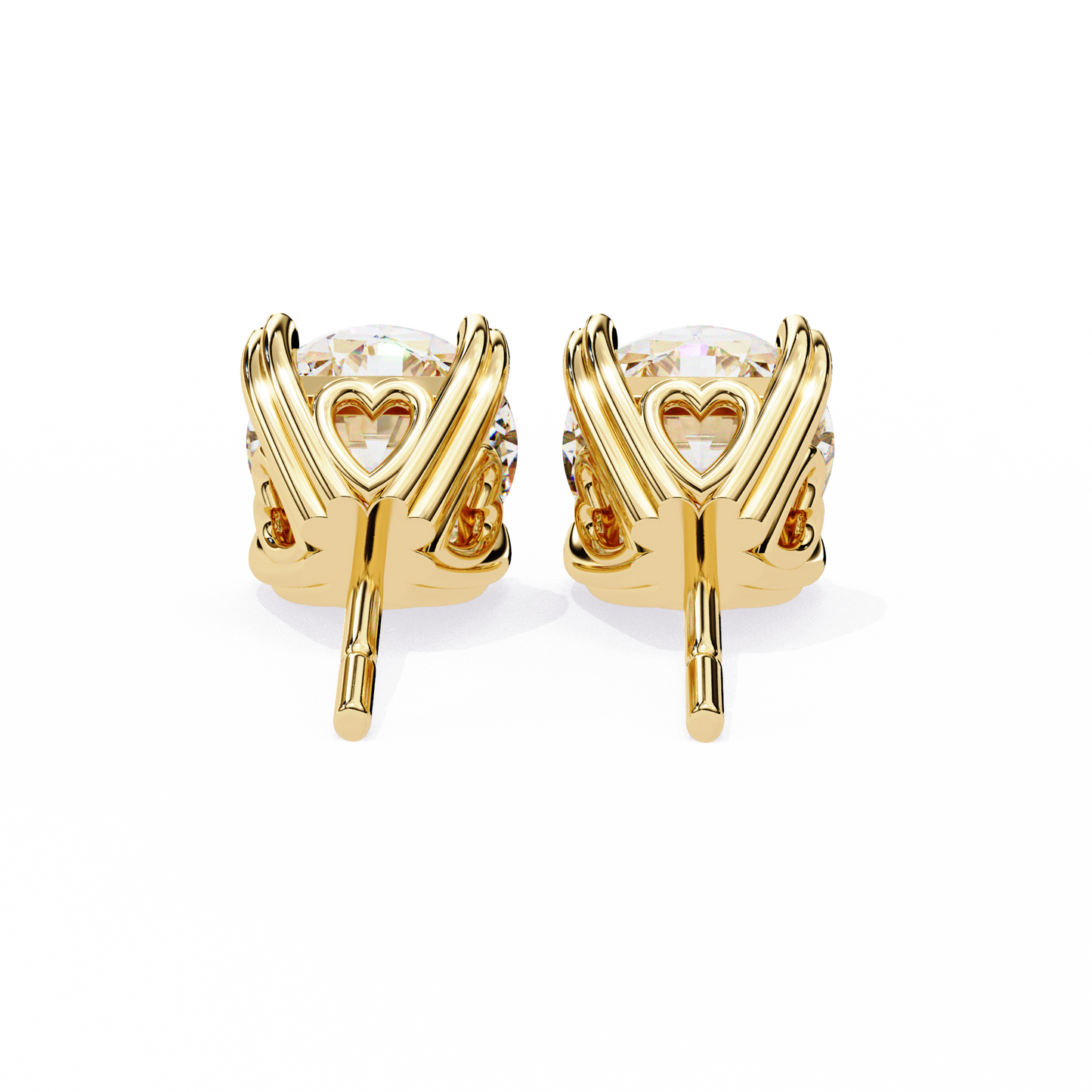 amour diamond earrings