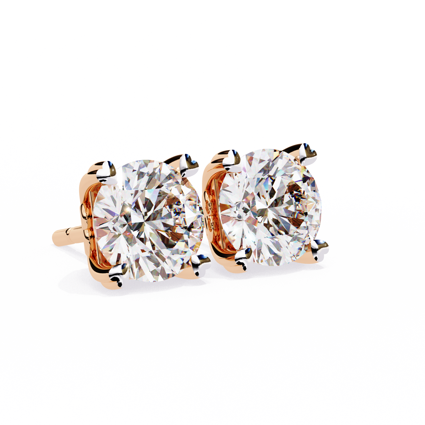 amour diamond earrings