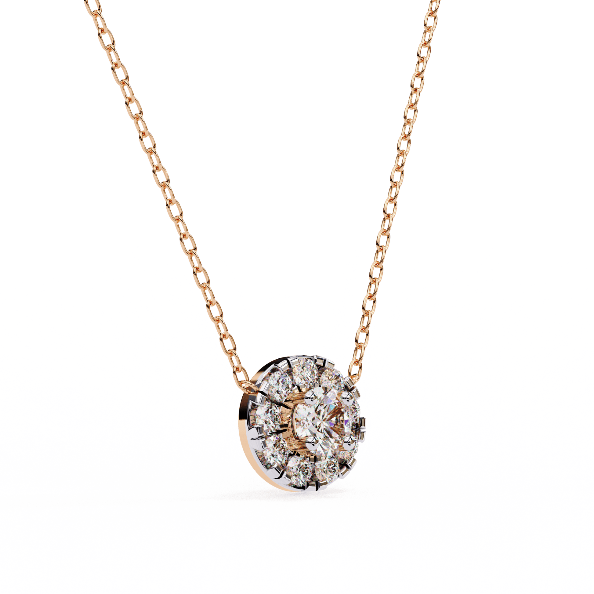 Stellar Shine Diamond Pendant - Espira Fine Gems