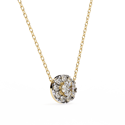 Stellar Shine Diamond Pendant - Espira Fine Gems