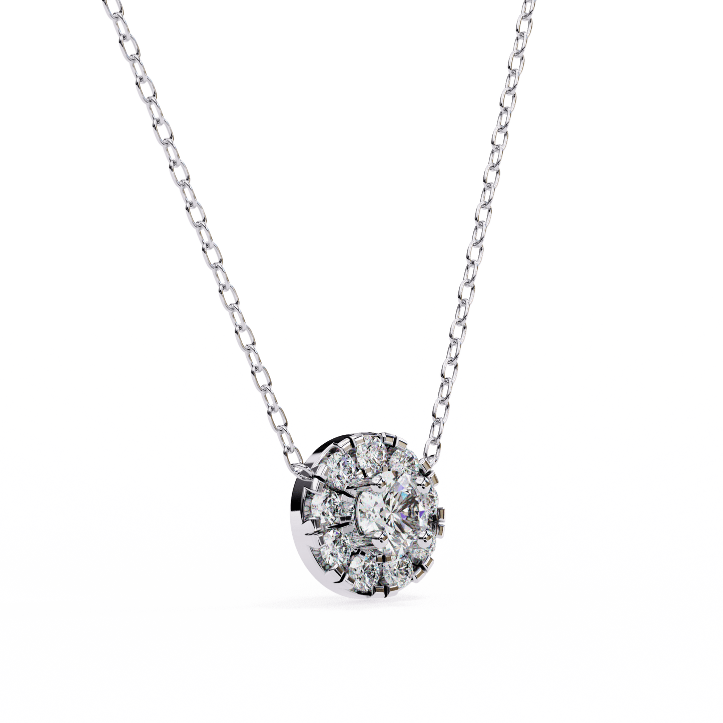 stellar shine diamond pendant - espira fine gems