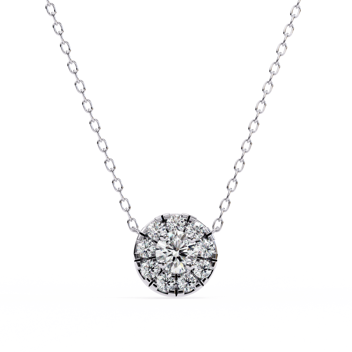 stellar shine diamond pendant - espira fine gems