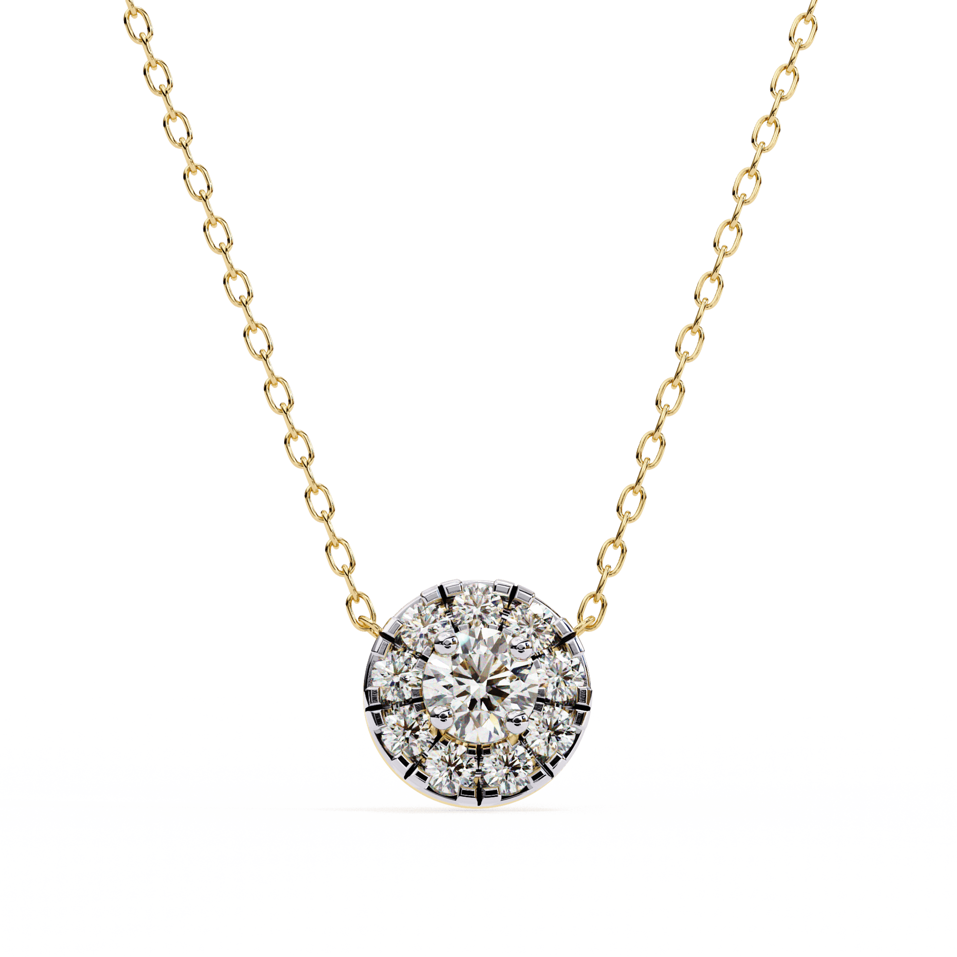 Stellar Shine Diamond Pendant - Espira Fine Gems