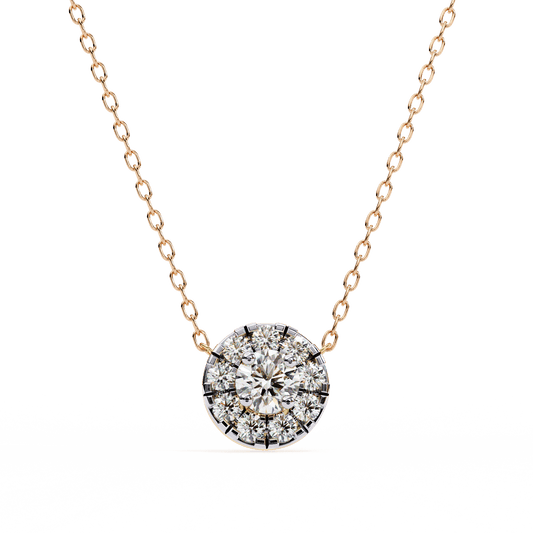 Stellar Shine Diamond Pendant - Espira Fine Gems