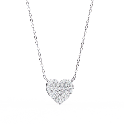 Stellar Round Diamond Pendant - Espira Fine Gems