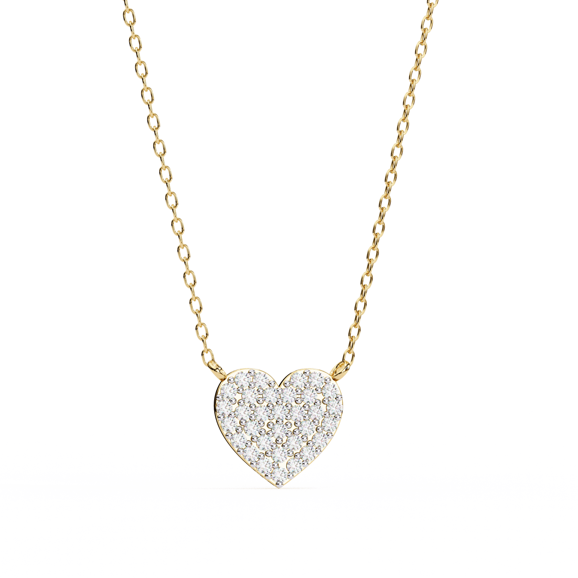 Stellar Round Diamond Pendant - Espira Fine Gems