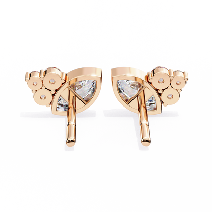 Flare Marquise Diamond Earrings