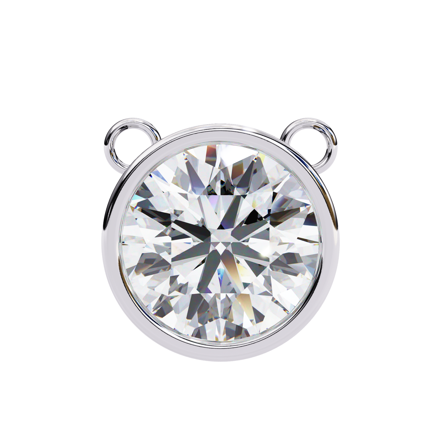 pendentif diamant floris céleste
