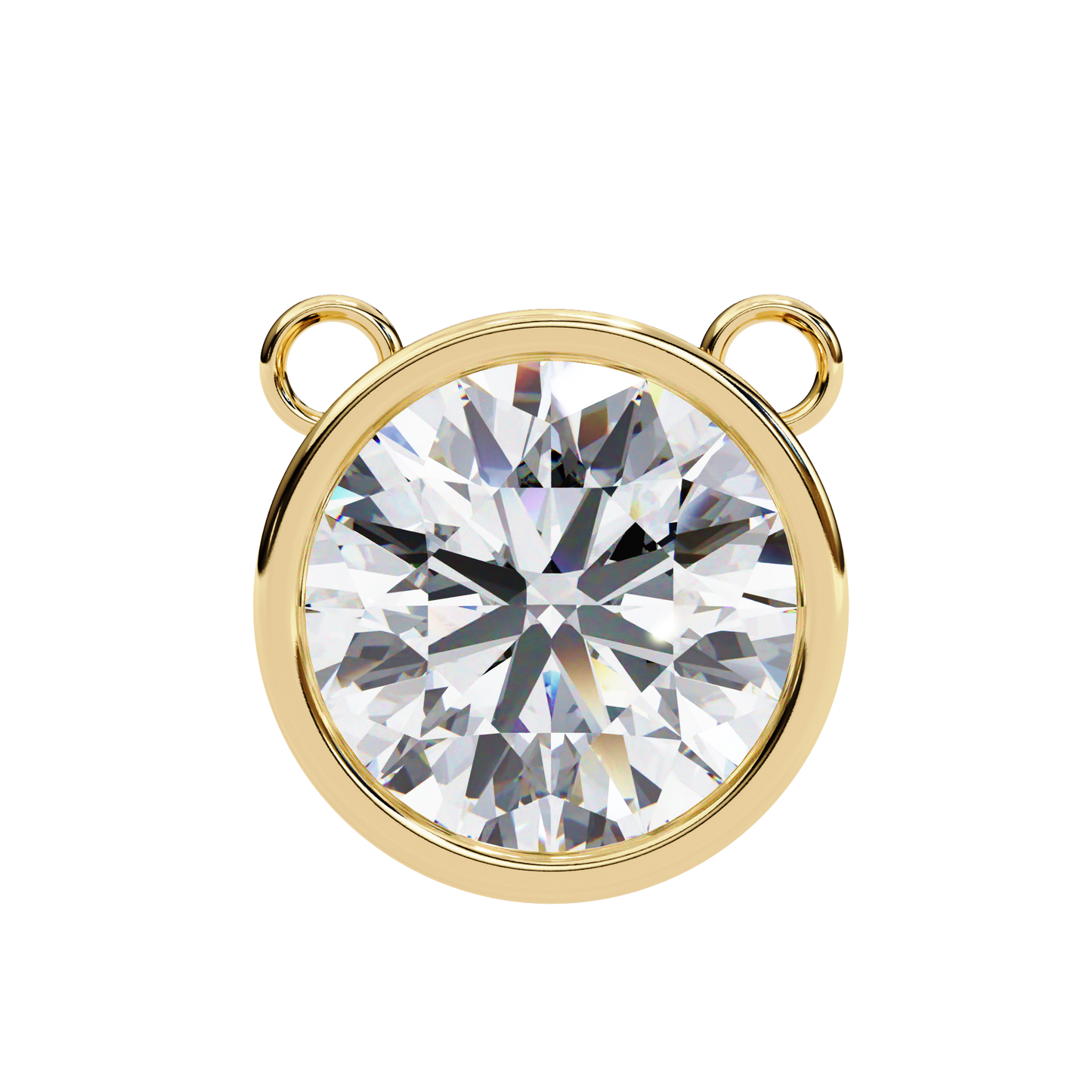 pendentif diamant floris céleste