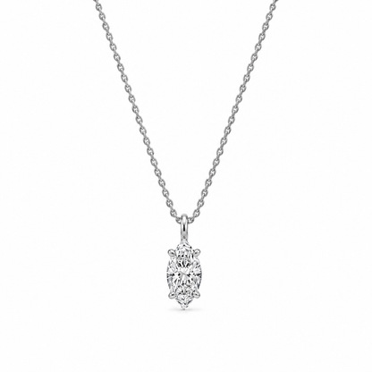 Liberty 3 Carat Marquise Diamond Pendant (Chain Sold Separately)