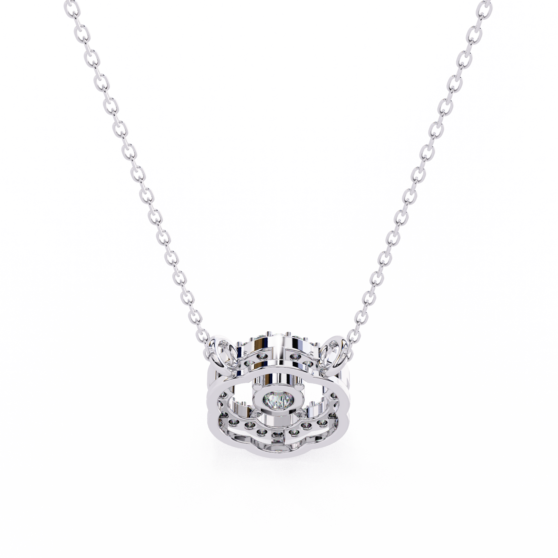 Celestial Floris Diamond Pendant - Espira Fine Gems